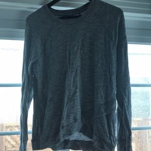 Athlete gray sweatshirt